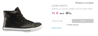 Zapatilla casual Libel High P 24I John Smith por 14€