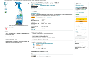 Sanicentro Multidesinfección Spray 750 ml por solo 1,77€