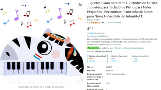 Juguetes Piano para Niños con 2 Modos de Música por 4,99€