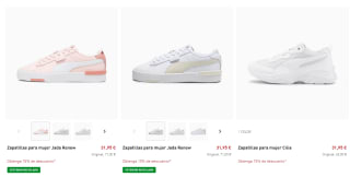 15% EXTRA descuento en tu compra en Puma