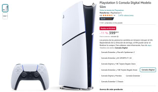 Playstation 5 Digital Slim voor €399 bij Amazon Spanje