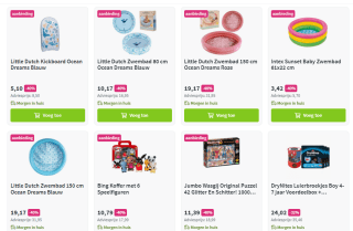 Tot 40% korting op speelgoed van Jumbo, Little Dutch en meer bij Plein