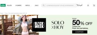 Desde -50% de descuento en Palmers en todos los packs de pantaletas