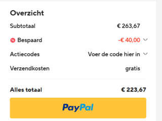 GoPro HERO 12 Black - Actioncam voor €223,67 dmv code bij Aliexpress