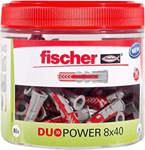 Boite de 80 chevilles bi-matière et tous matériaux pour 10,99€ chez Amazon
