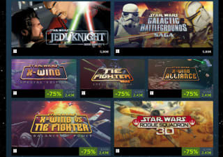 Tot 75% korting tijdens de Star Wars Day Games sale via Steam