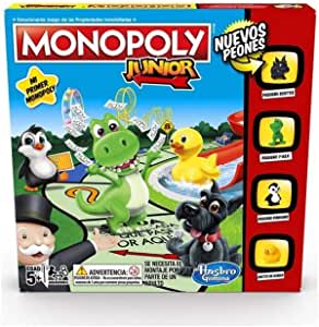Juego Hasbro Gaming Monopoly Junior por 14,82€