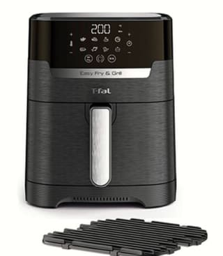 Tefal EY 5058 Easy Fry & Grill XL Precision zwart voor €69,99 na cashback bij Coolblue