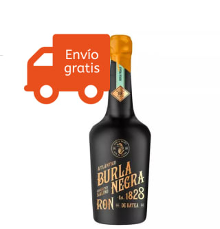 Botella de ron español de 70cl "Burla Negra" por solo 12,95€