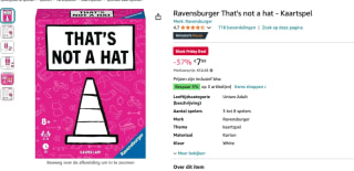 That's not a Hat kaartspel voor €7,89