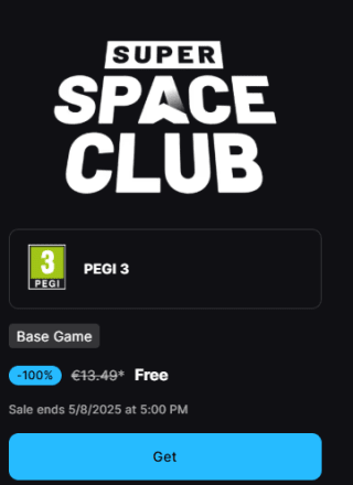 Super Space Club gratis via Epic Games