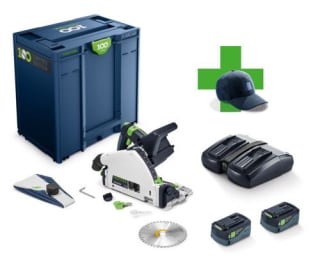 Scie Plongeante FESTOOL TSC 55 + 2 batteries + chargeur à 753,82€