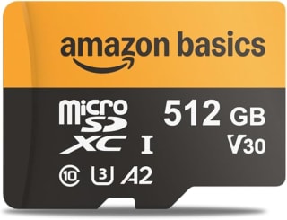 Amazon Basics Tarjeta micro sdxc de 512 GB con adaptador de lector por 37,30€
