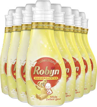Robijn Wasverzachter Zwitsalgeur - 8 x 30 wasbeurten - Voordeelverpakking voor €15 bij Amazon