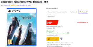 Crisis Core: Final Fantasy VII - Reunion - PS5 voor €35 bij Bol.com