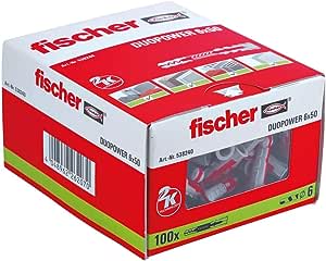 Fischer 538240 Duopower Wall Plugs available for £3.44