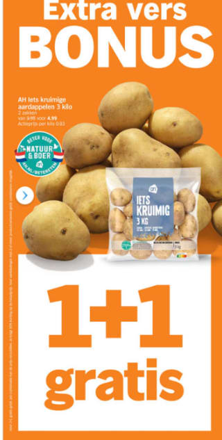 Albert Heijn Hamsterweken veel producten 2+3 gratis