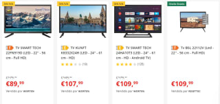 Televisores precios mínimos en Worten super ofertas