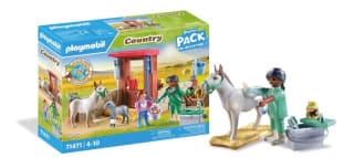 GRATIS PLAYMOBIL Country Dierenarts met de ezels