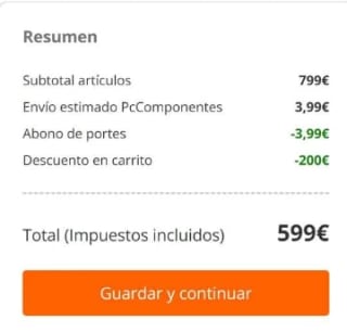 Samsung Galaxy S22 5G 256GB Verde + cargador 25W por 599€