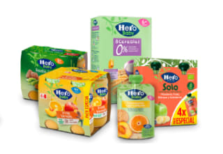 4€ descuento pedido superior 15€ en alimentación infantil Hero Baby