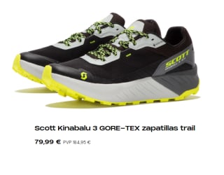 Zapatillas de Trail para Hombre Scott Kinabalu 3 GTX por 79.99€