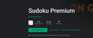 Gratis Sudoku Premium para Android