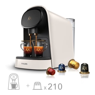 Cafetera L'OR BARISTA + 210 cápsulas por 89€