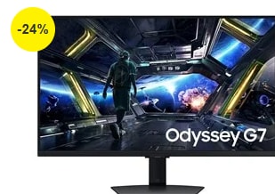 Samsung Odyssey G7 G70D 32" Zwart voor €499 bij Proshop