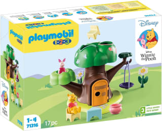 Playmobil 1.2.3 Winnie de Poeh Boomhut voor €24,50 bij Amazon
