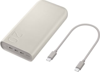 Samsung Powerbank Fast Charge 45W - 3x USB-C - 20000mAh voor €35 bij Bol