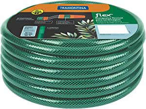 Mangueira Flex da Tramontina, modelo com Engates Rosqueados de 10m - R$ 33,07