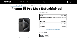 Apple iPhone 15 Pro Max 512GB – Available for £669