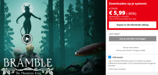 Bramble: The Mountain King voor €5,99 in de Nintendo eShop