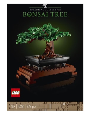 Bloemenpakket en Bonsaiboom LEGO in de aanbieding
