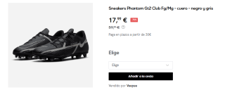 Ropa y calzado de la marca Nike hasta 75% descuento