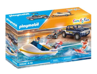 Pick Up con Lancha Playmobil Family Fun por 22,50€.
