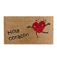 2ud Felpudos Base Goma Antideslizante Material Fibra de Coco 100% Natural por 10,08€