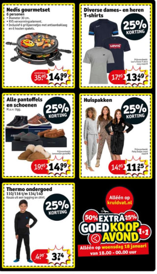 Extra Goedkoop avond bij Kruidvat online