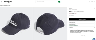 Gorra Daily marca adidas azul marino por 7,45€