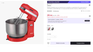 Batidora Amasadora Jocca de 250W por 27.99€