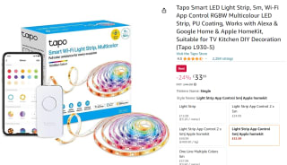 TP-Link Tapo Smart Led Strip 5m voor €39,43 bij Amazon