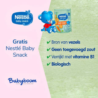 Nestlé Baby Veggie Wortel Crackers 100% terugbetaald door cashback