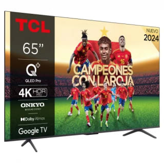 TV QLED 65" TCL 65C61B, 4K UHD, Dolby Vision por 479€ + cupón de 81,43€