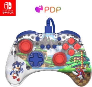 REALMz Wired Controller - Sonic Green Hill Zone voor €24,69 bij Amazon