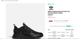 Adidas Originals NMD V3 GORE-TEX Running Shoes – £39