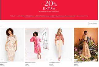 70% + tot 20% extra korting op de Outlet van LolaLiza