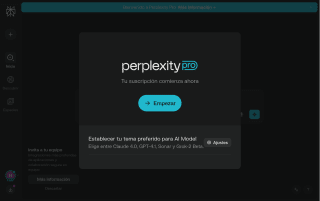 Un año gratis de Perplexity Pro
