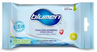 Blumen Toallitas húmedas 50 unidades por $33