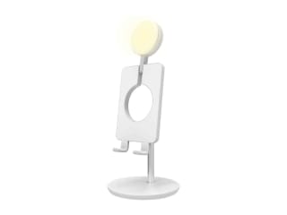 Luz anillo con soporte para móvil ajustable para conseguir el ángulo perfecto. por 15.99€